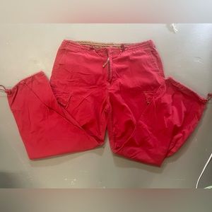 vintage gap cargo parachute pants
